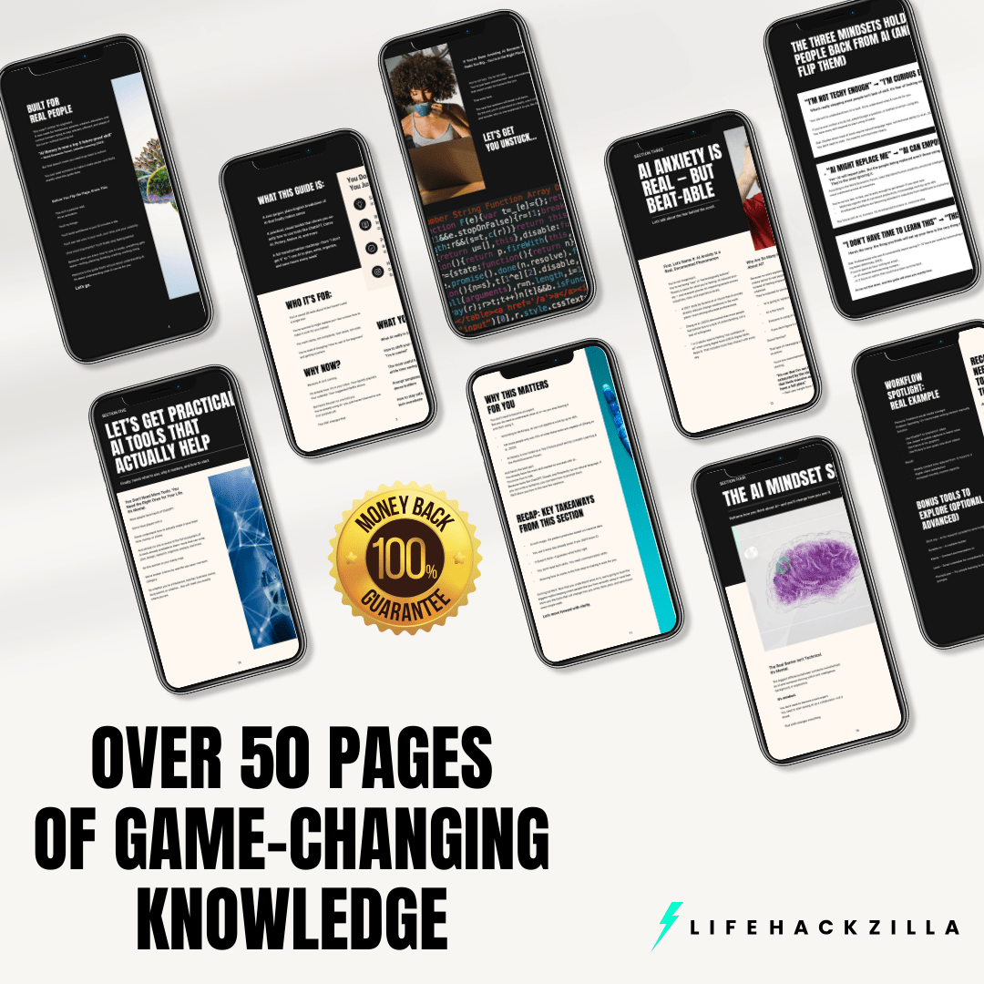 From Overwhelmed to Empowered: Your Human - First Guide to AI - LifeHackzilla